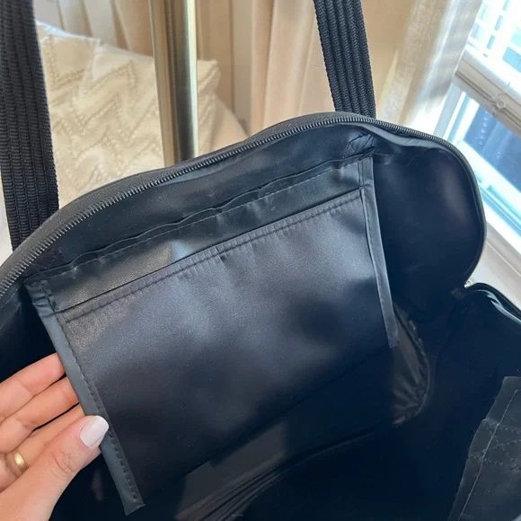 Chantelle Tote Bag Black Satin - Picture 10 of 10